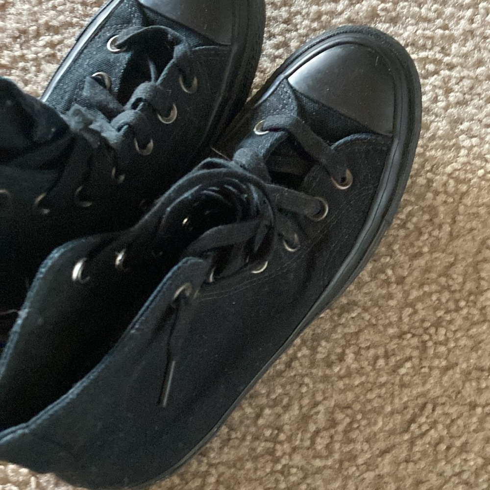 Converse All Star All Black High Tops